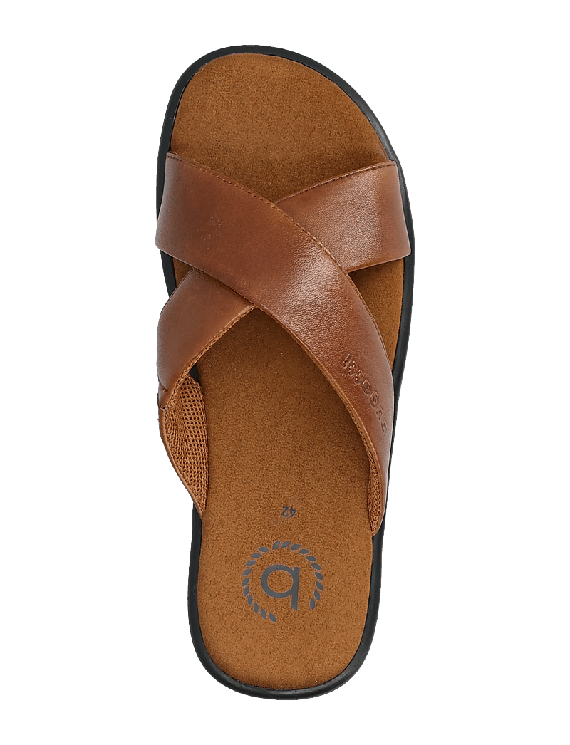 Bugatti - 14057 - mules & clogs - cognac - 3