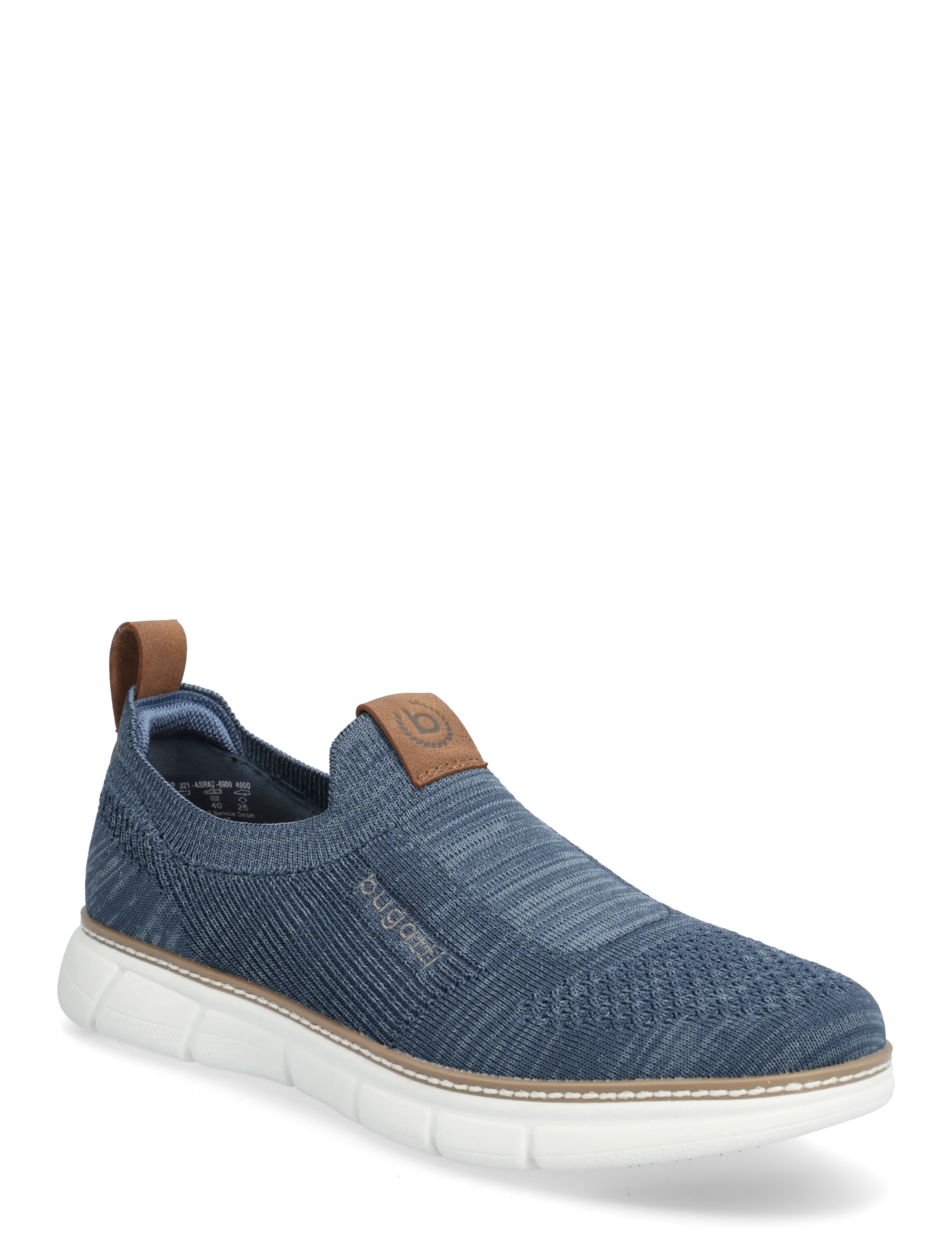 Bugatti 14049, 45, Blue, Sneakers > Slip On-Sneakers, Herre