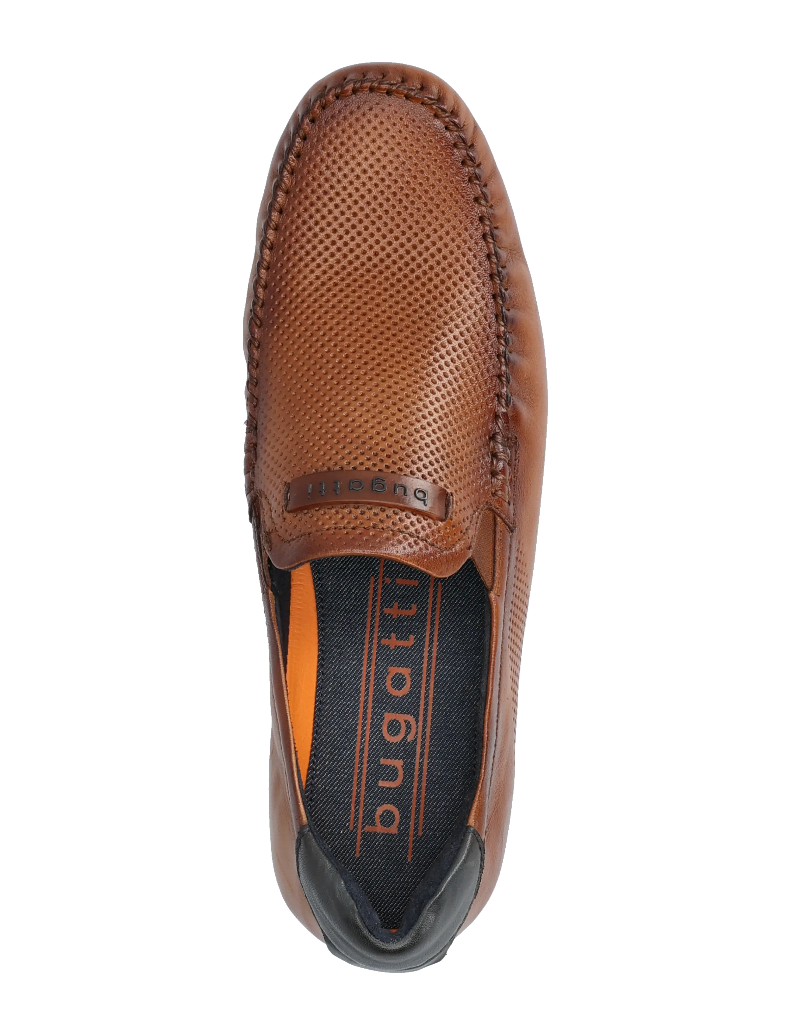 Bugatti - 4317A-V1 - loafers - cognac - 3