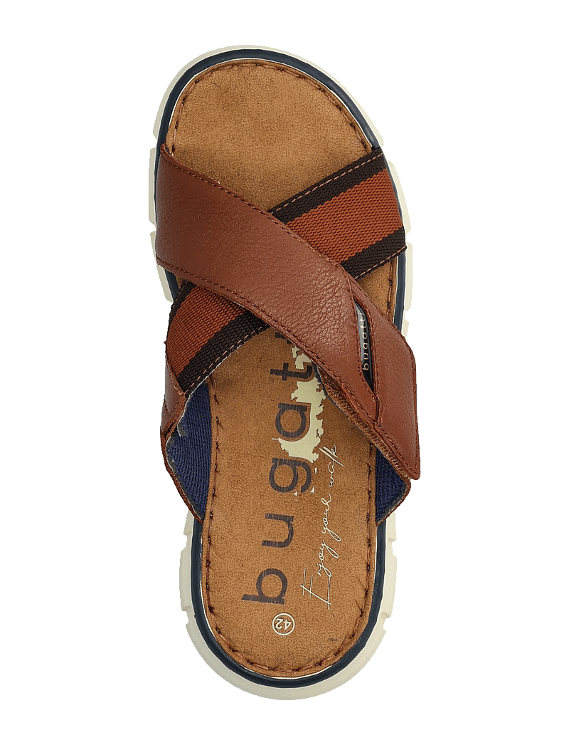 Bugatti - 13392-V2 - sandaler - cognac/cognac - 3
