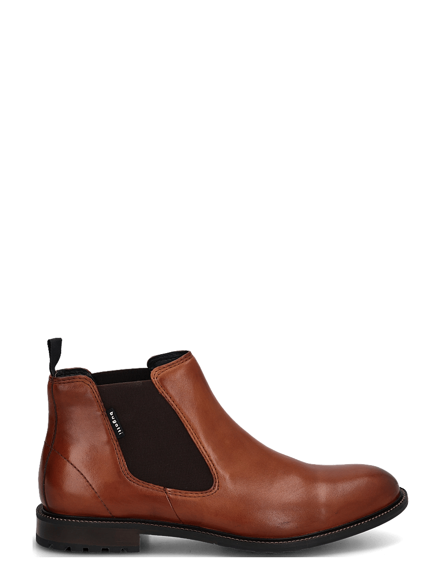 Bugatti - 11179B - chelsea boots - cognac/cognac - 2