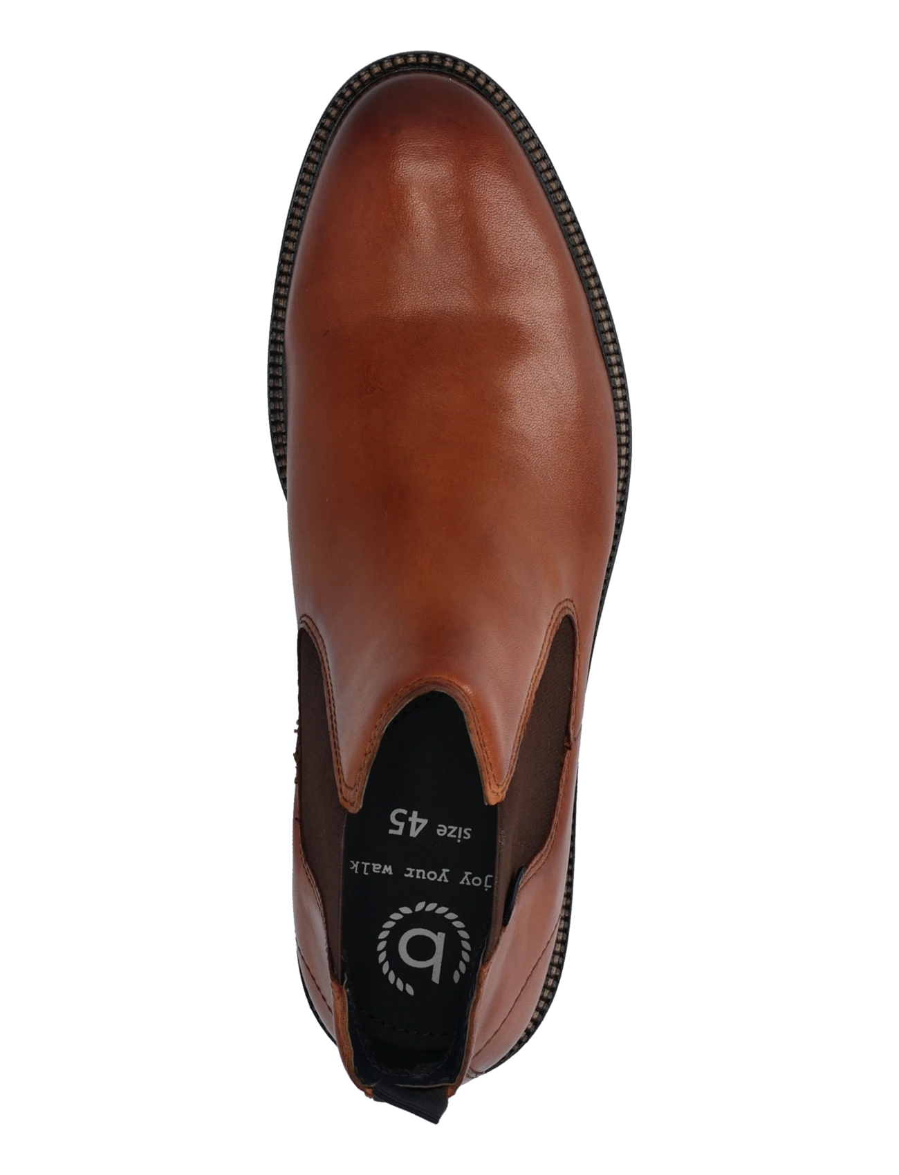 Bugatti - 11179B - chelsea boots - cognac/cognac - 3