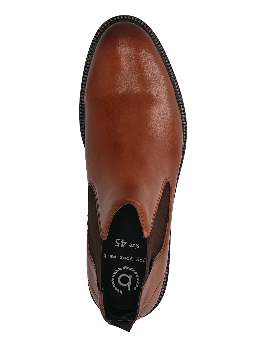 Bugatti - 11179B - chelsea boots - cognac/cognac - 3