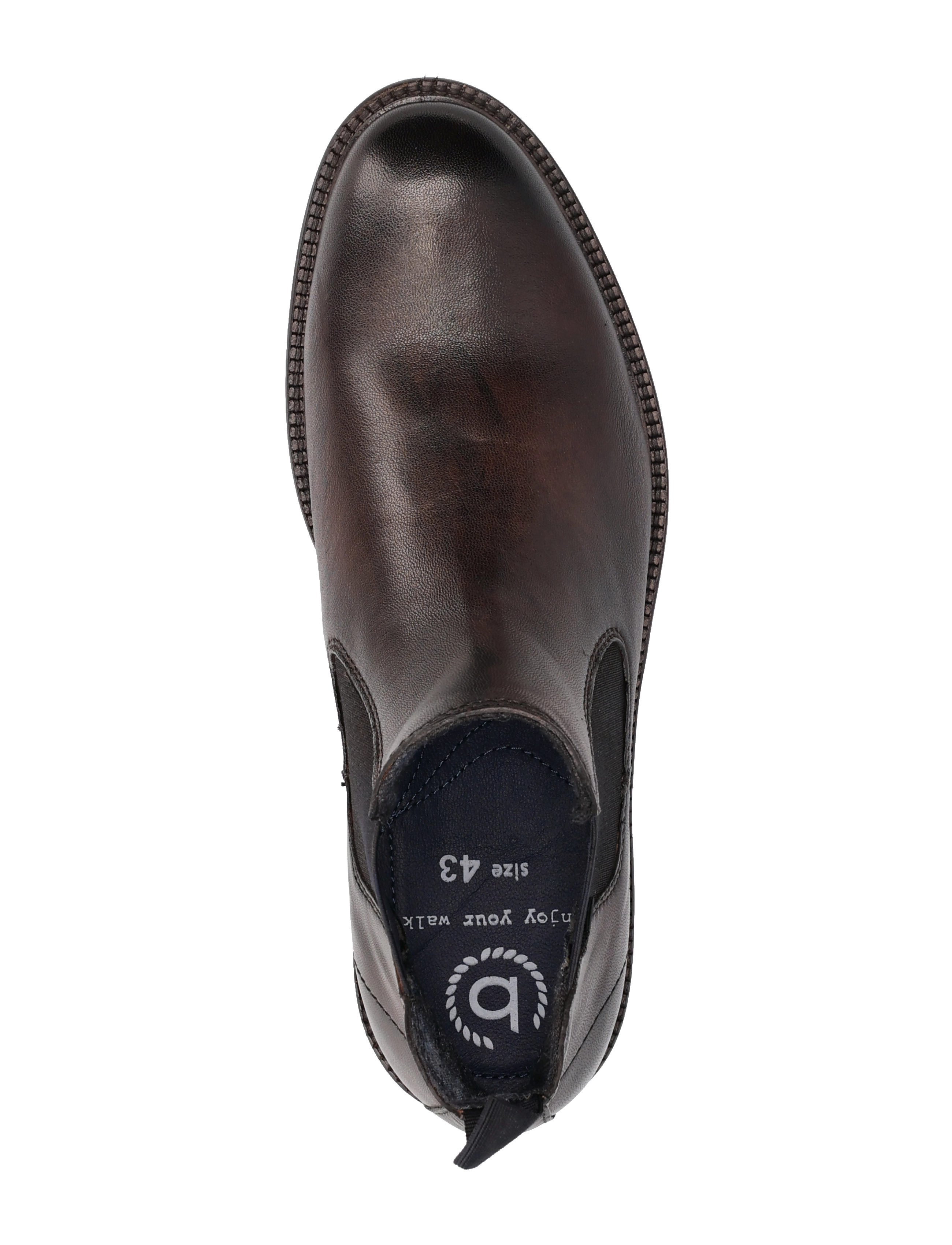 Bugatti - 11179B - chelsea boots - mid-brown - 3