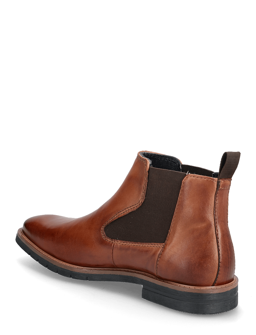 Bugatti - 15023-V1 - chelsea boots - cognac - 2