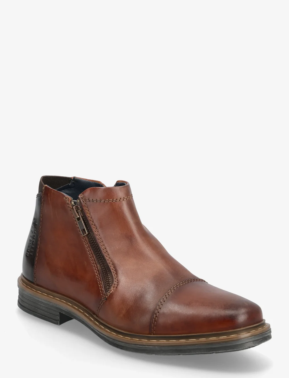 Bugatti - 321111 - chelsea boots - cognac / dark brown - 0