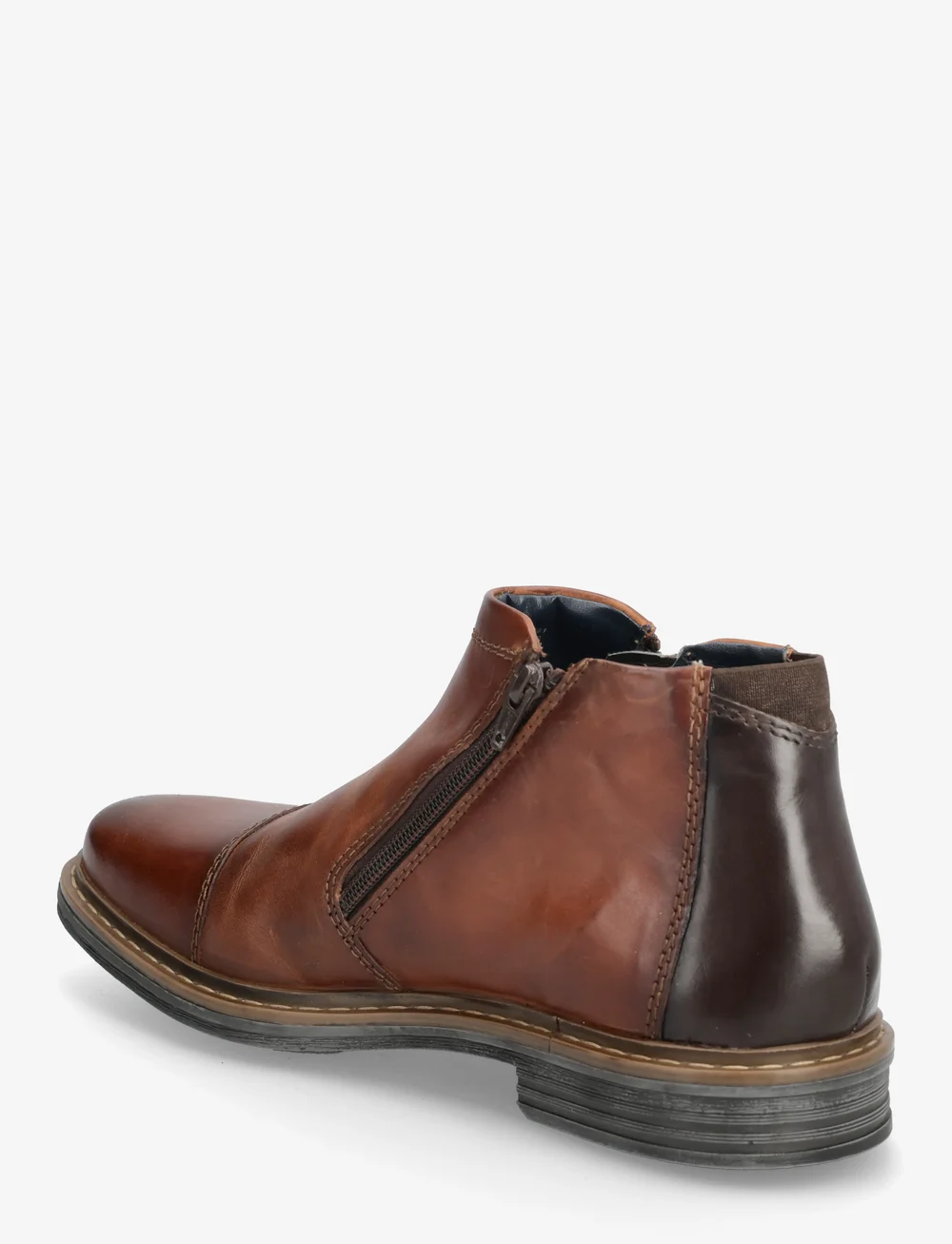 Bugatti - 321111 - chelsea boots - cognac / dark brown - 2