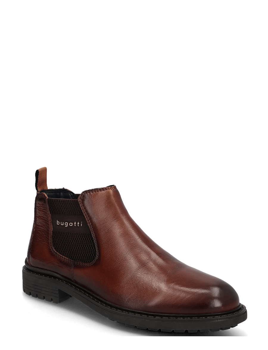 Bugatti - 14194A - chelsea boots - cognac - 0