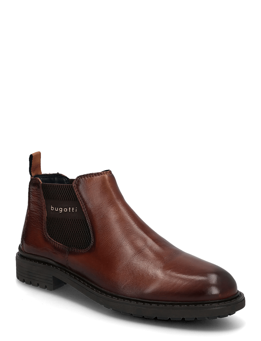 Bugatti - 14194A - chelsea boots - cognac - 0