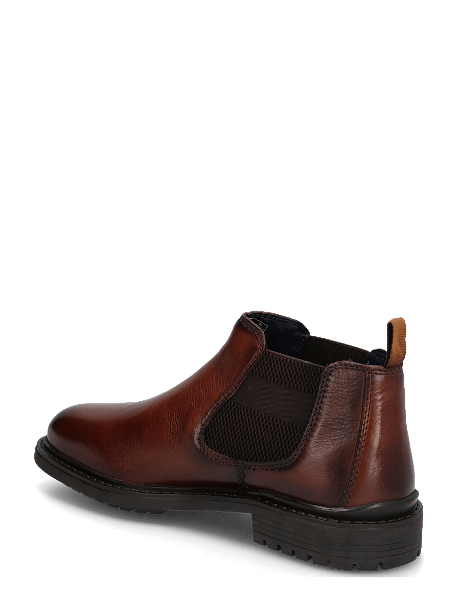 Bugatti - 14194A - chelsea boots - cognac - 1