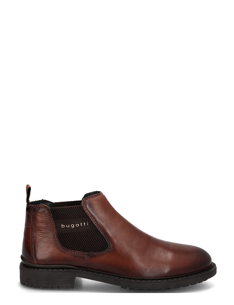 Bugatti - 14194A - chelsea boots - cognac - 2