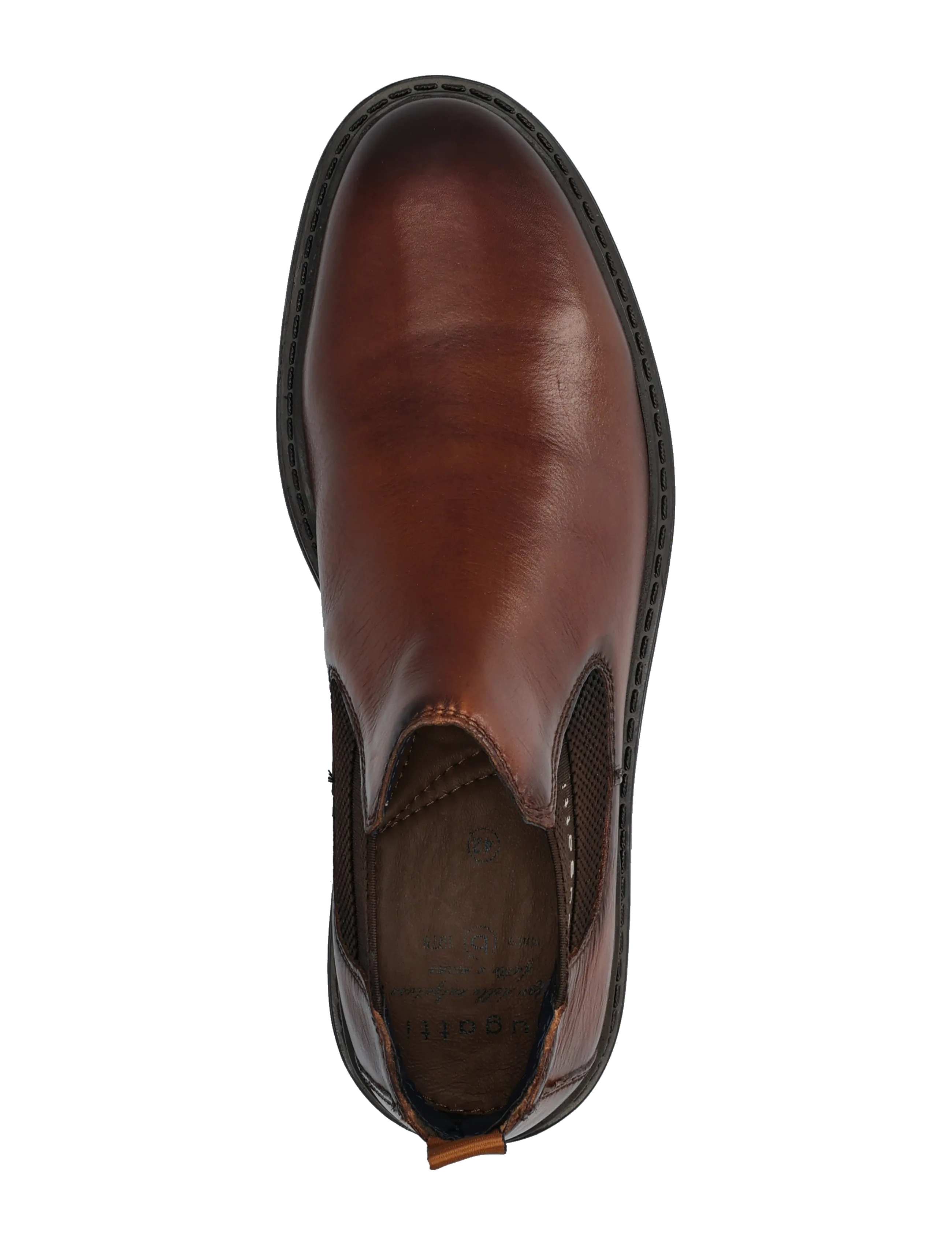 Bugatti - 14194A - chelsea boots - cognac - 3