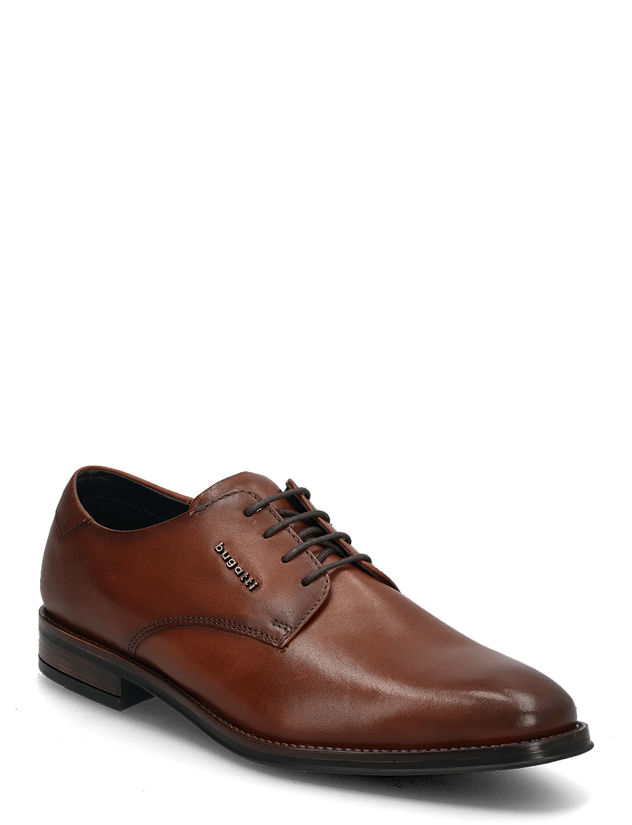Bugatti - 15964-V1 - patent leather shoes - cognac - 0