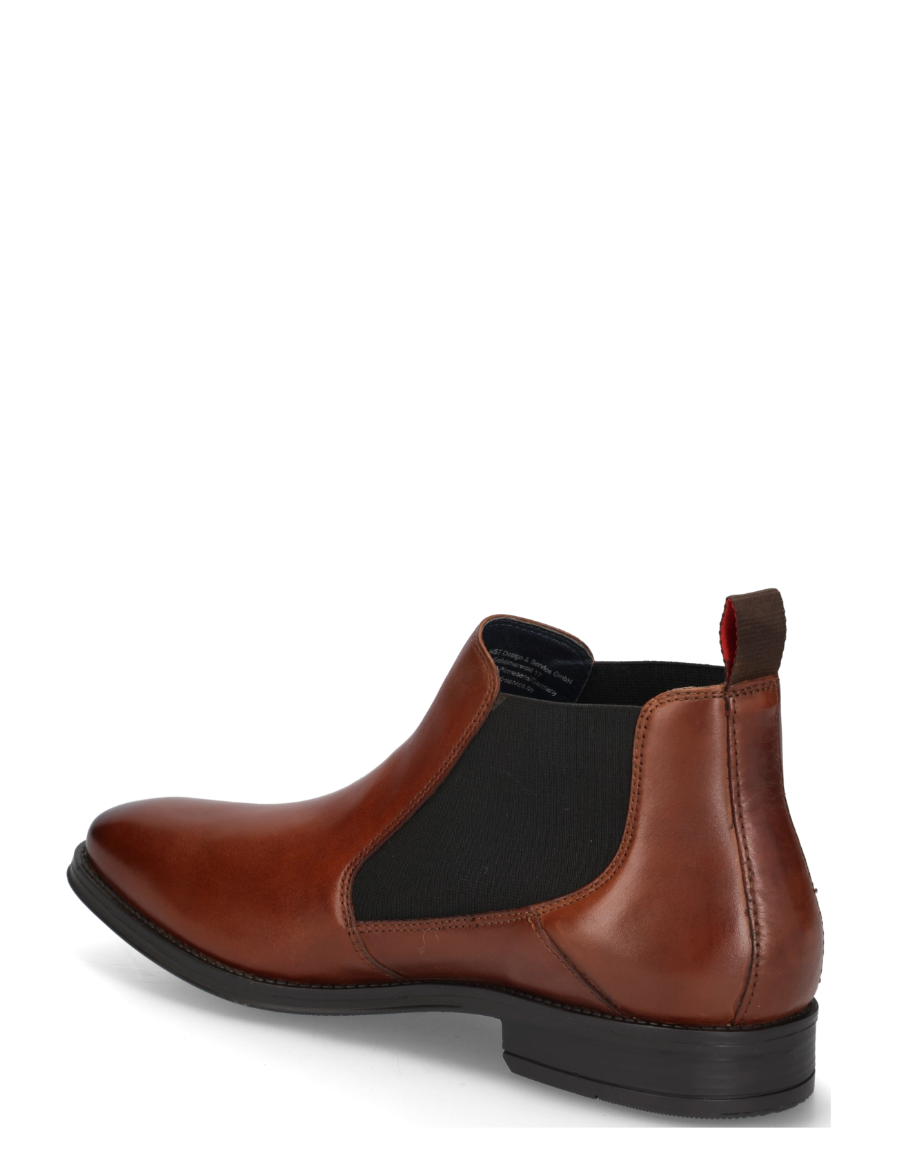 Bugatti - 15965 - chelsea boots - cognac - 1