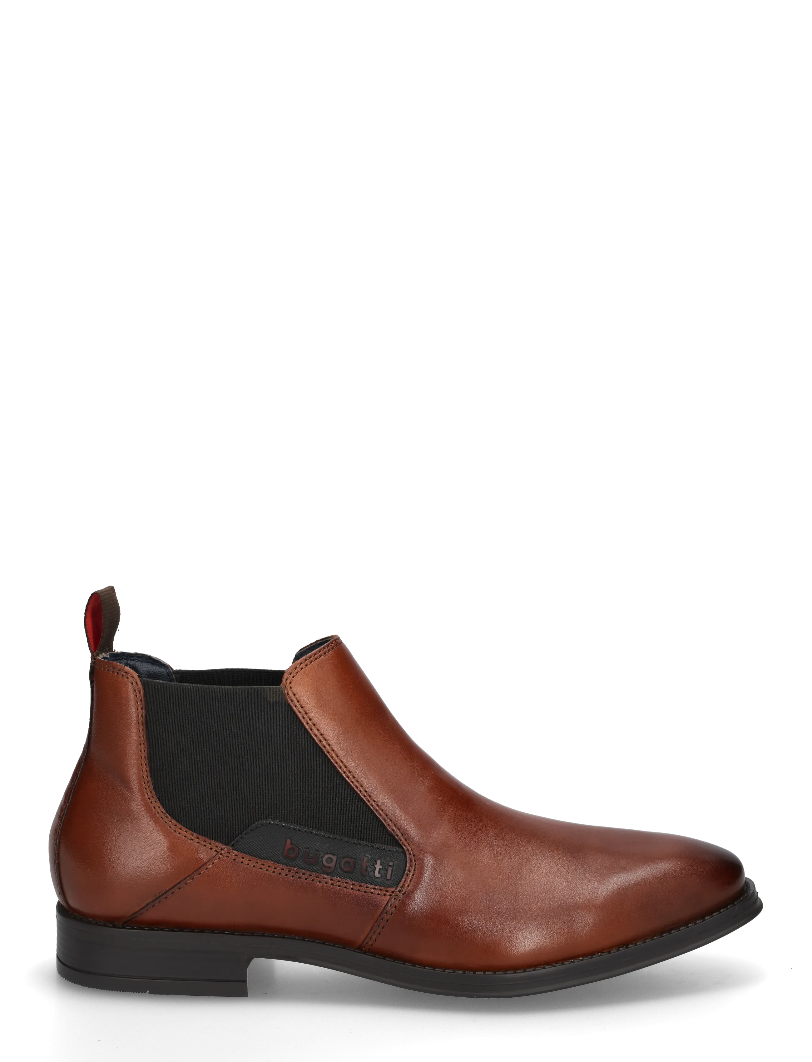 Bugatti - 15965 - chelsea boots - cognac - 2