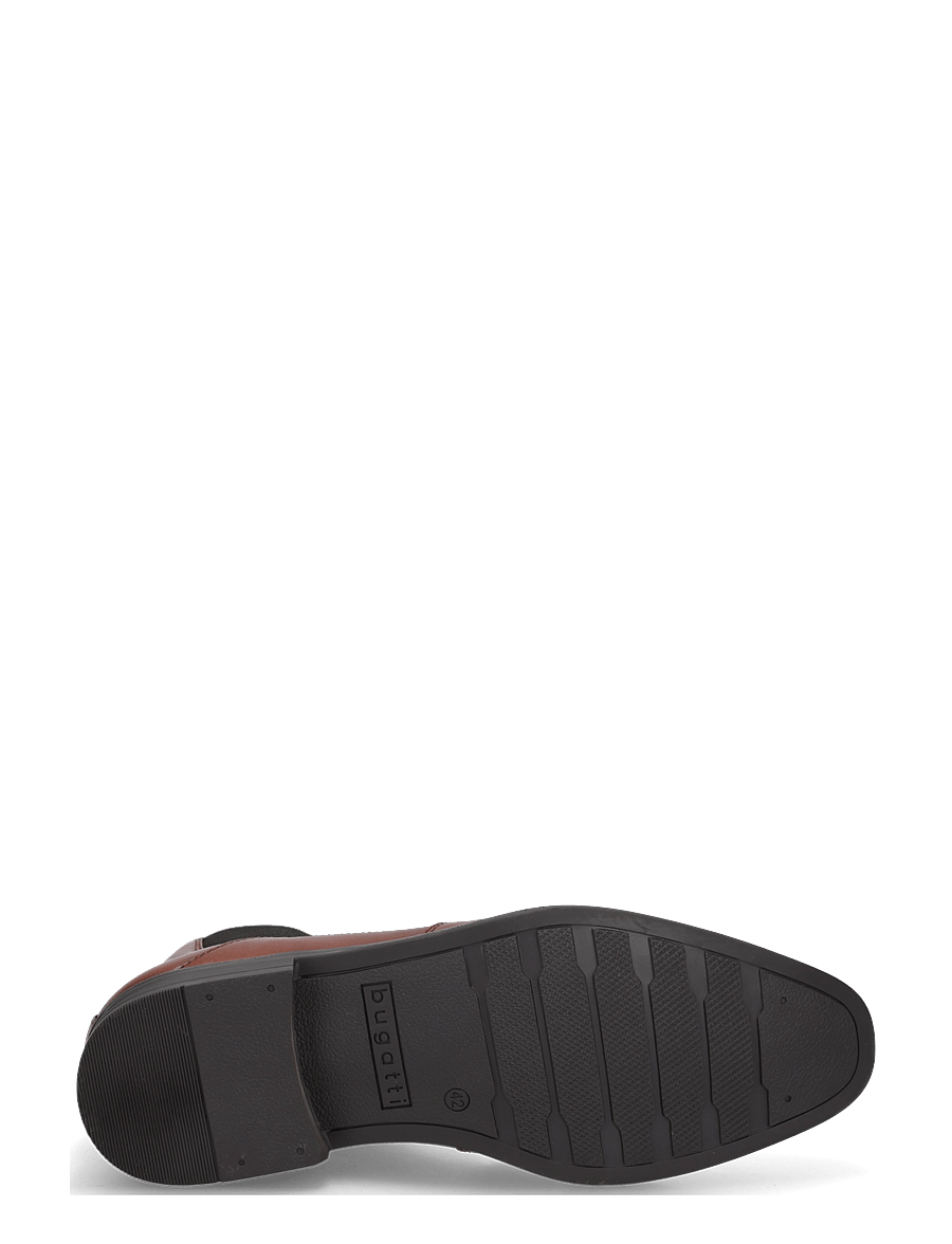 Bugatti - 15965 - chelsea boots - cognac - 4