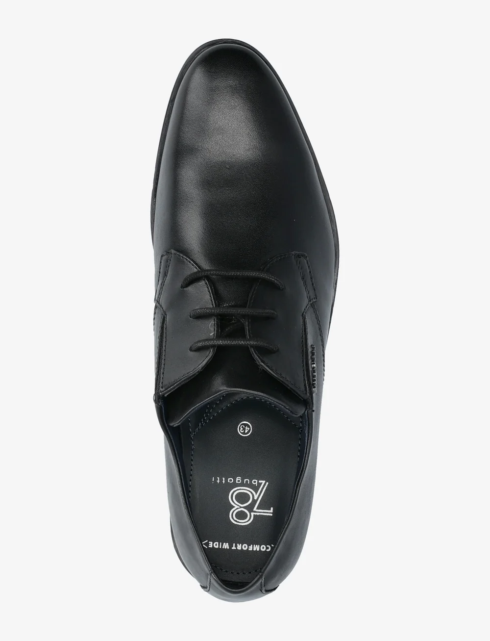 Bugatti - 21000 - derby-schuhe - schwarz - 3