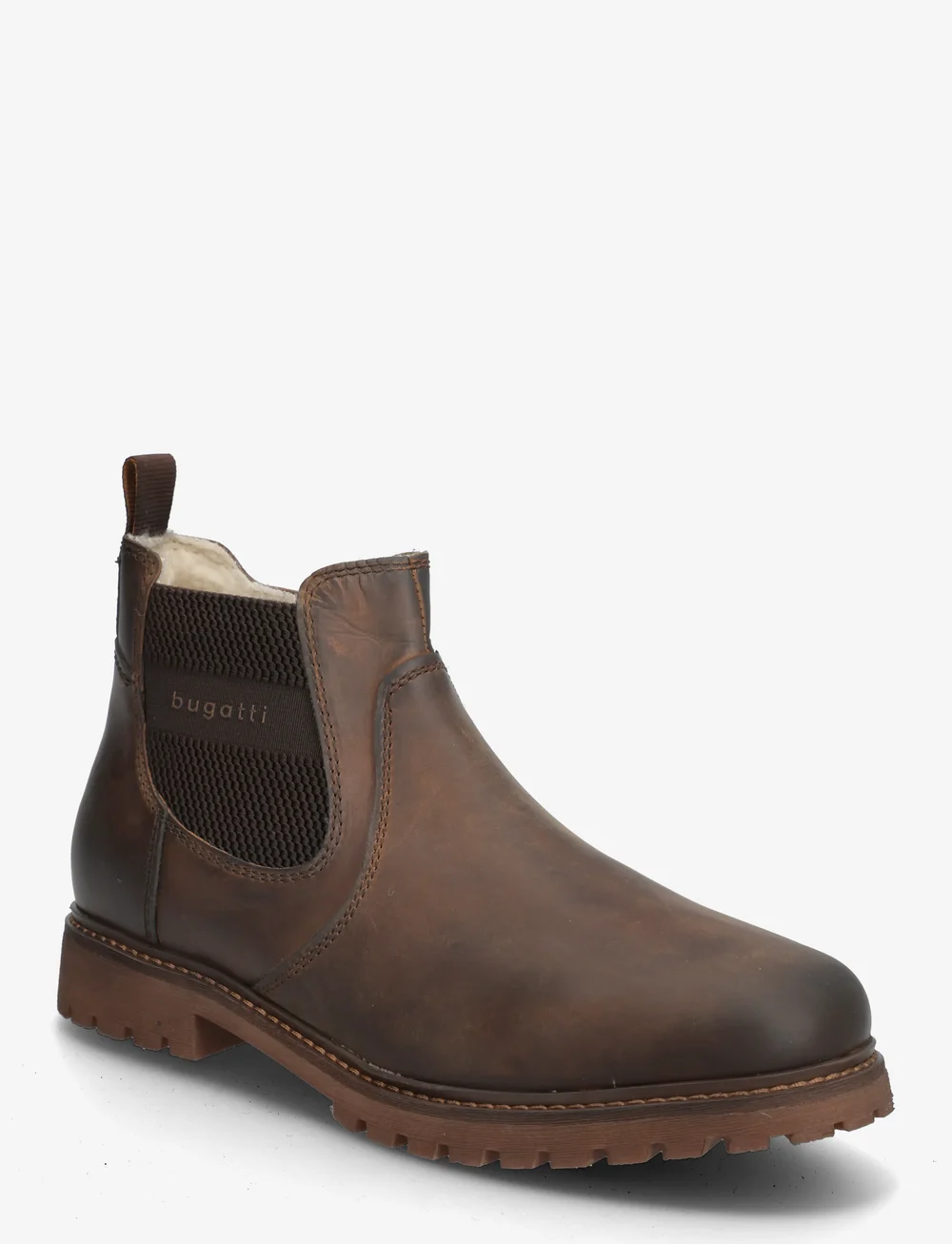 Bugatti - 531200 - chelsea boots - cognac - 0