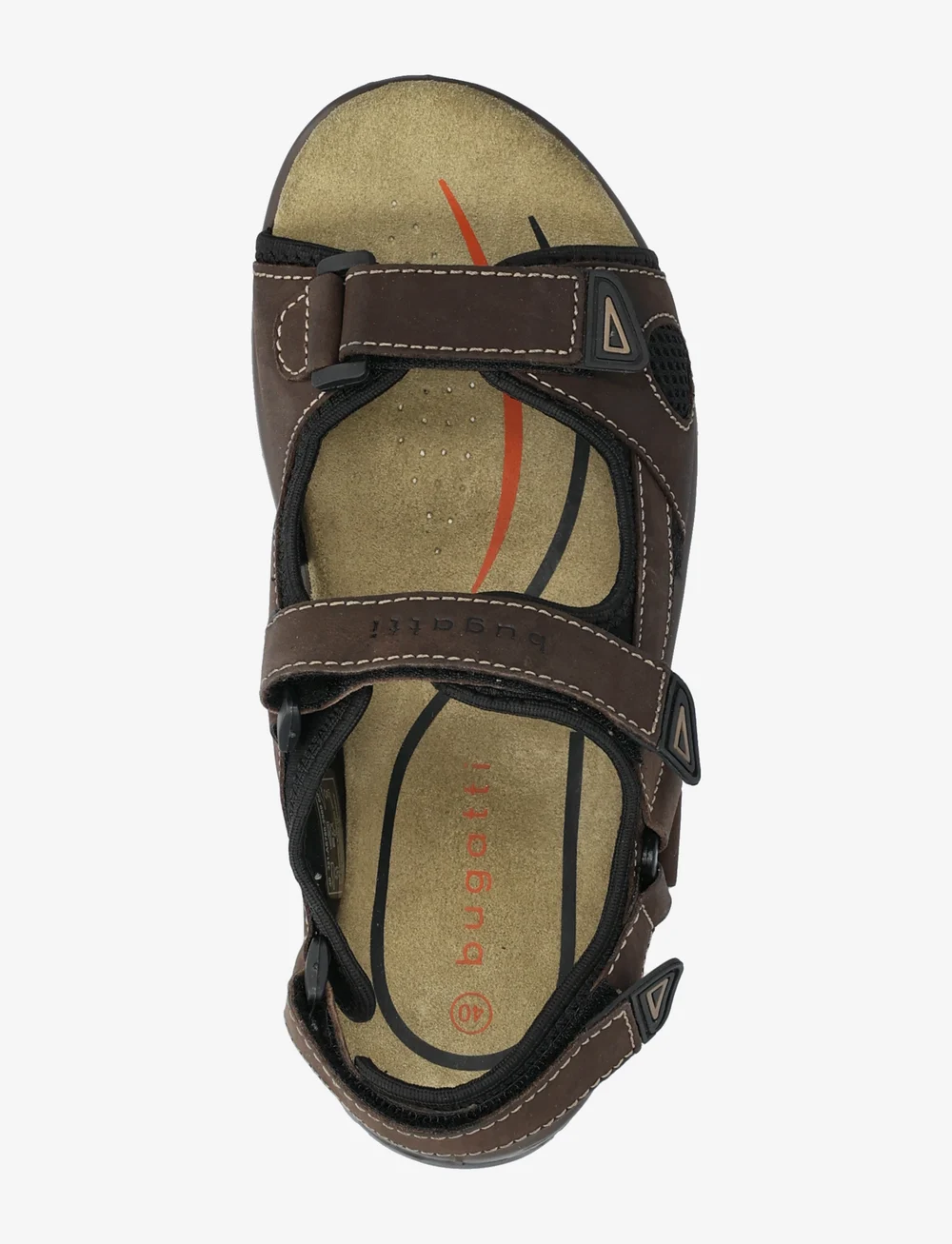 Bugatti - 802569 - sandaalid - brown / black - 3