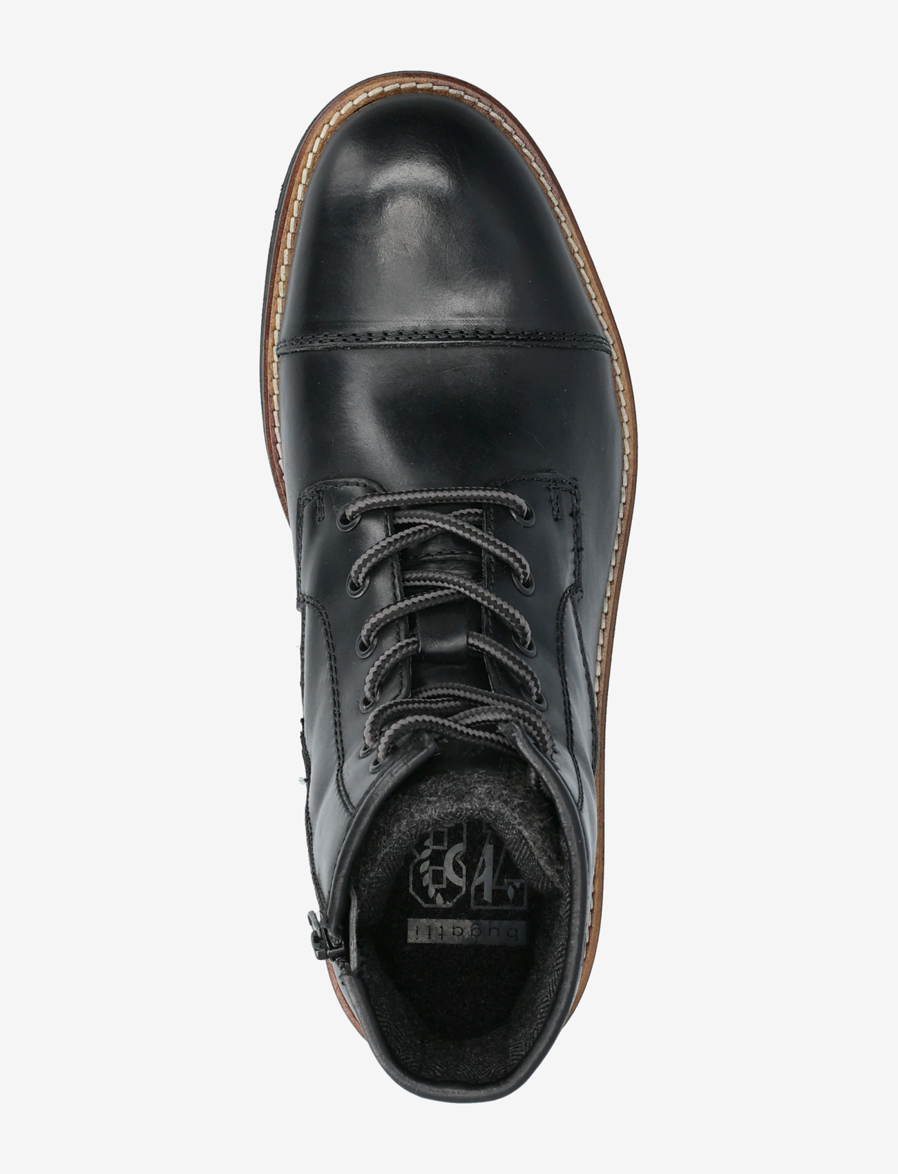 Bugatti - 301200 - støvler med snøre - schwarz - 3