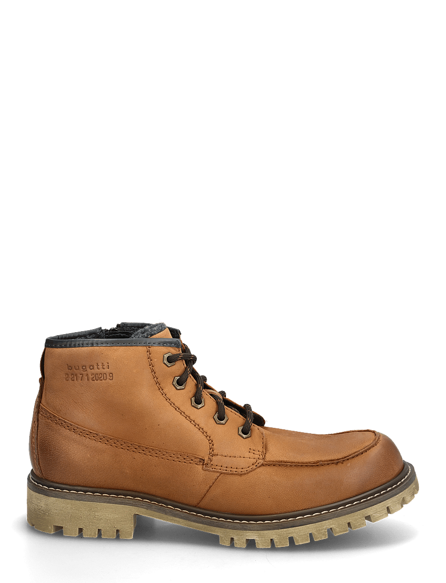 Bugatti - 303200 - schnürboots - cognac - 1