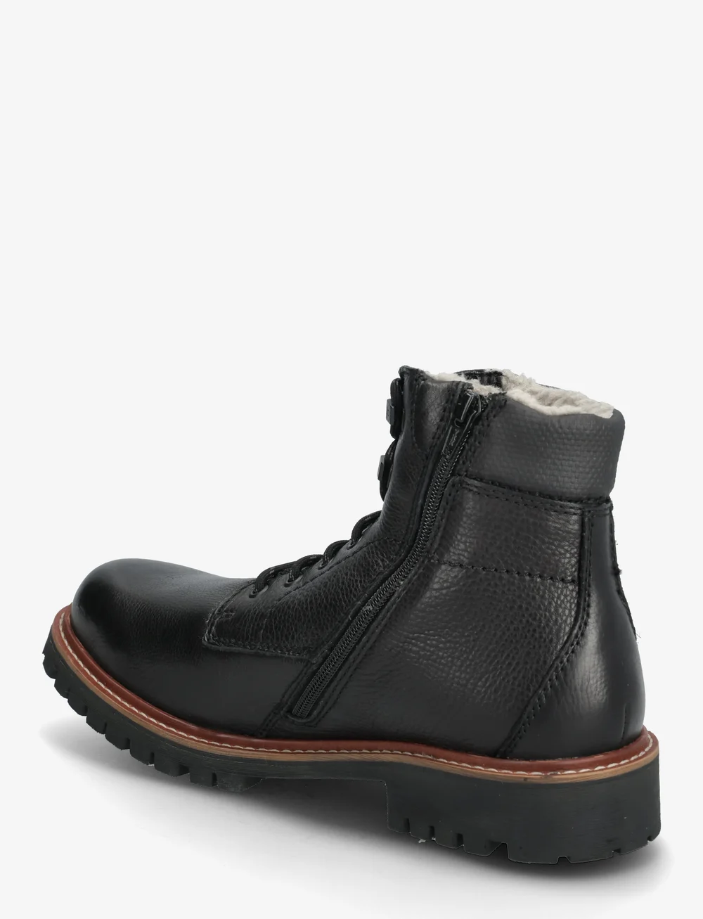 Bugatti - 501000 - støvler med snøre - schwarz - 2