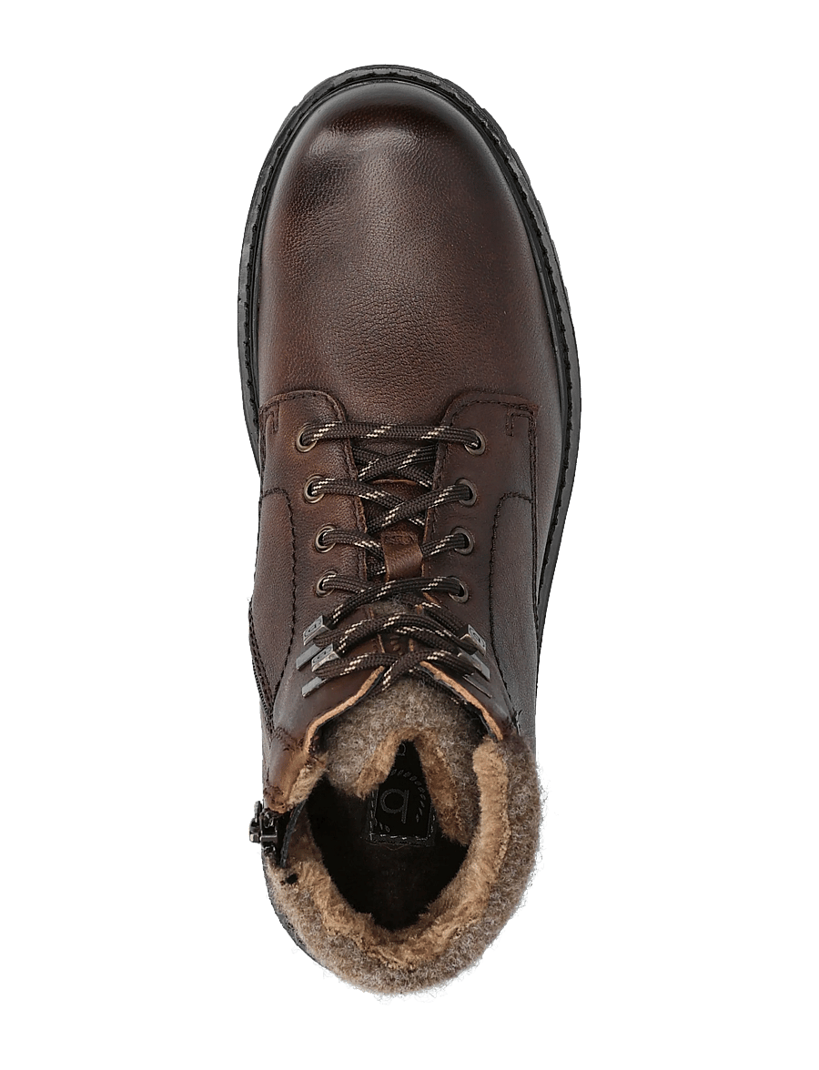 Bugatti - 503200 - støvler med snøre - dark brown - 3