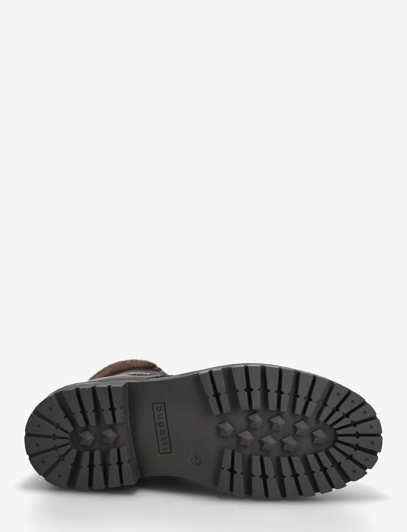 Bugatti - 503200 - støvler med snøre - dark brown - 4