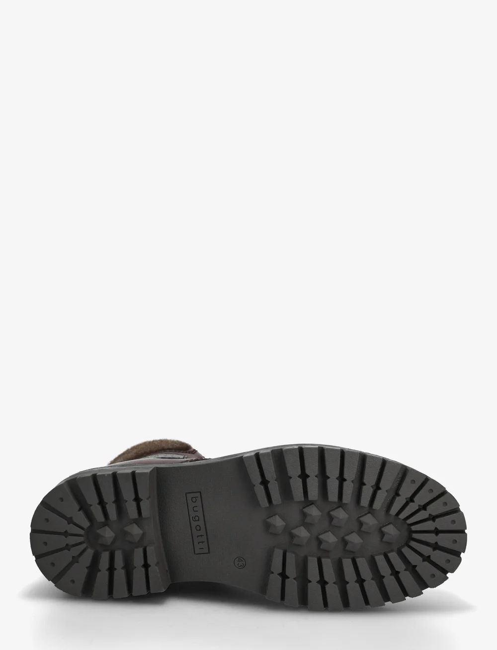 Bugatti - 503200 - støvler med snøre - dark brown - 4