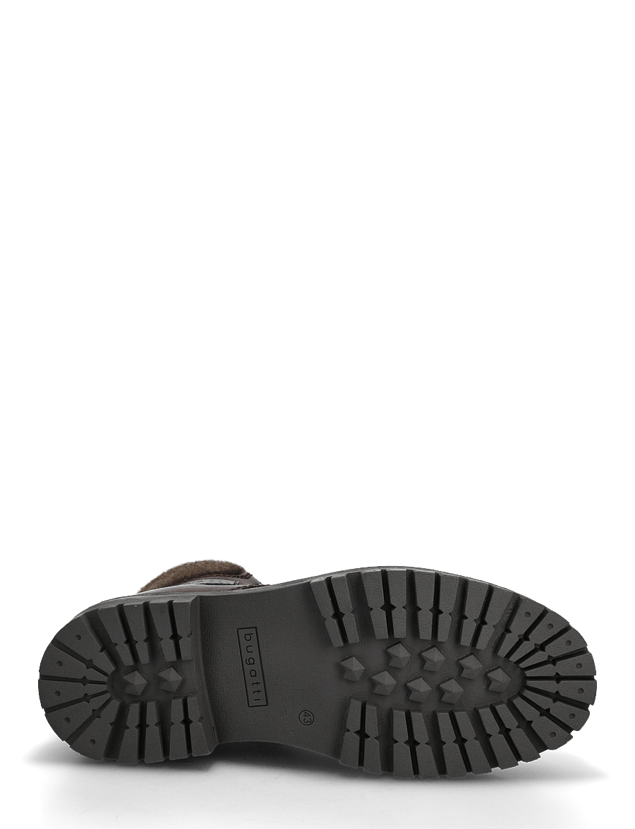 Bugatti - 503200 - støvler med snøre - dark brown - 4