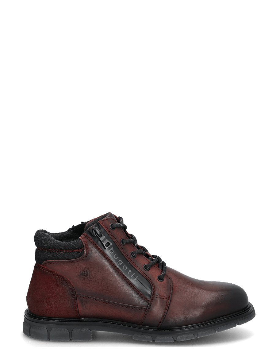 Bugatti - 14208 - vinterstøvler - dark red - 2
