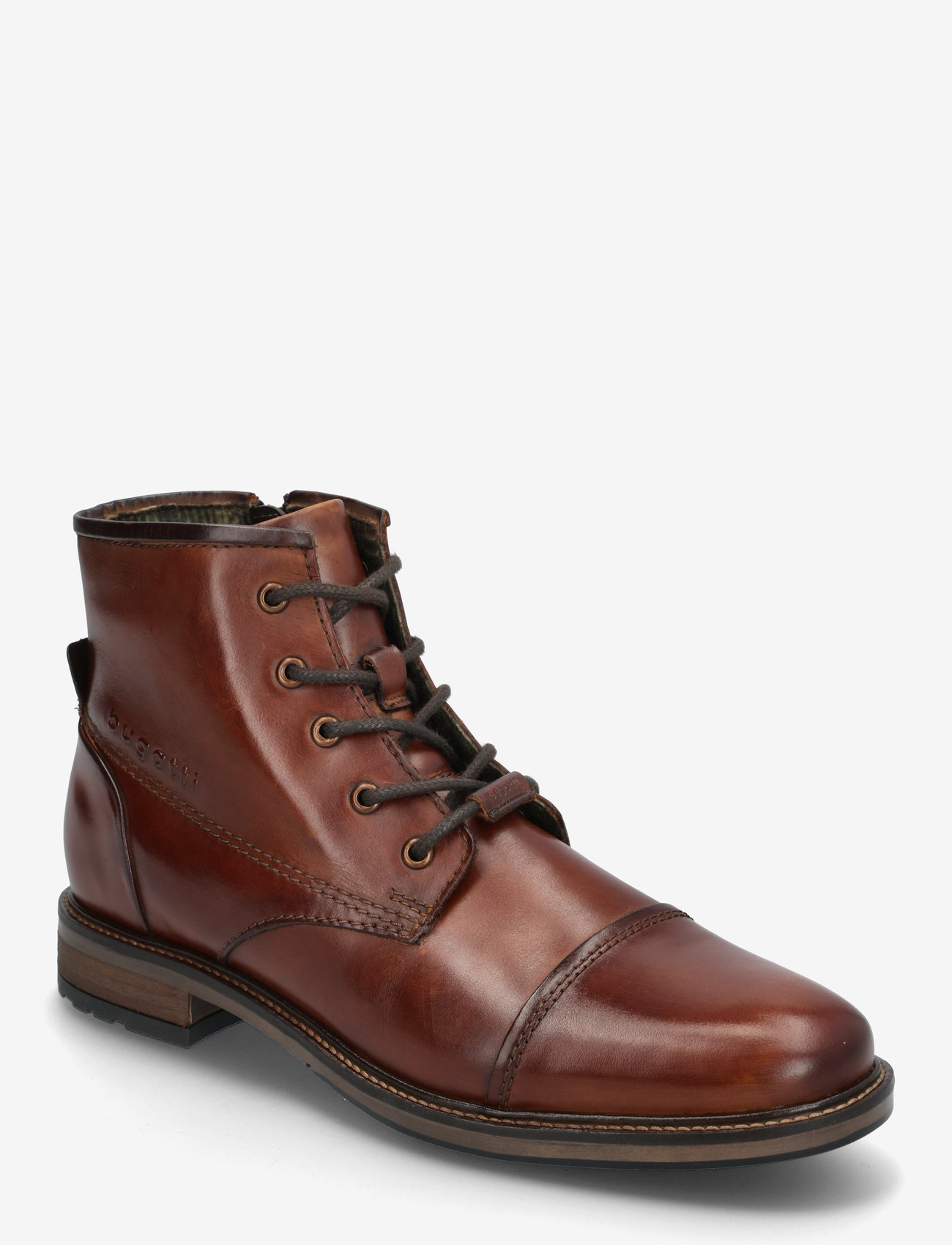 Bugatti - 391000 - med snøring - cognac - 0