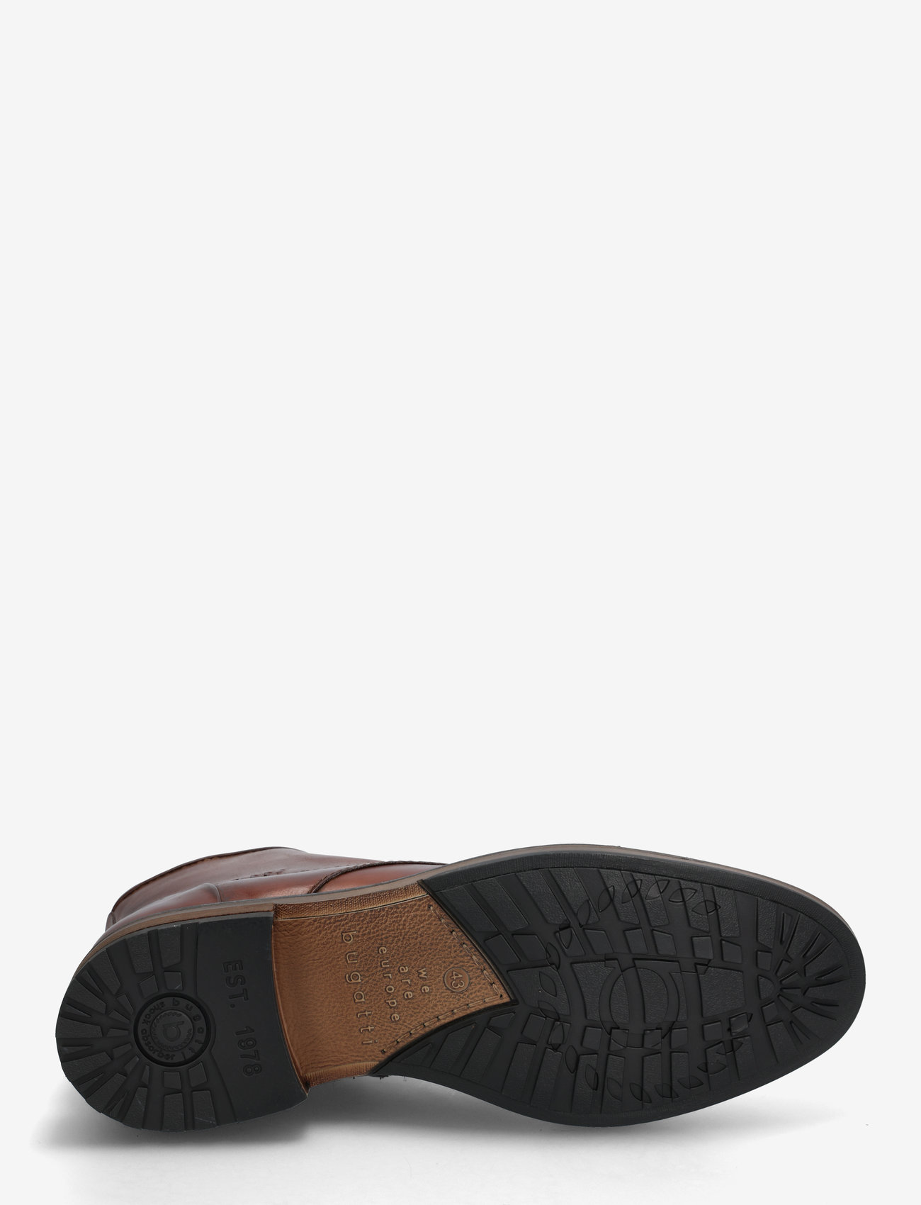 Bugatti - 391000 - med snøring - cognac - 4