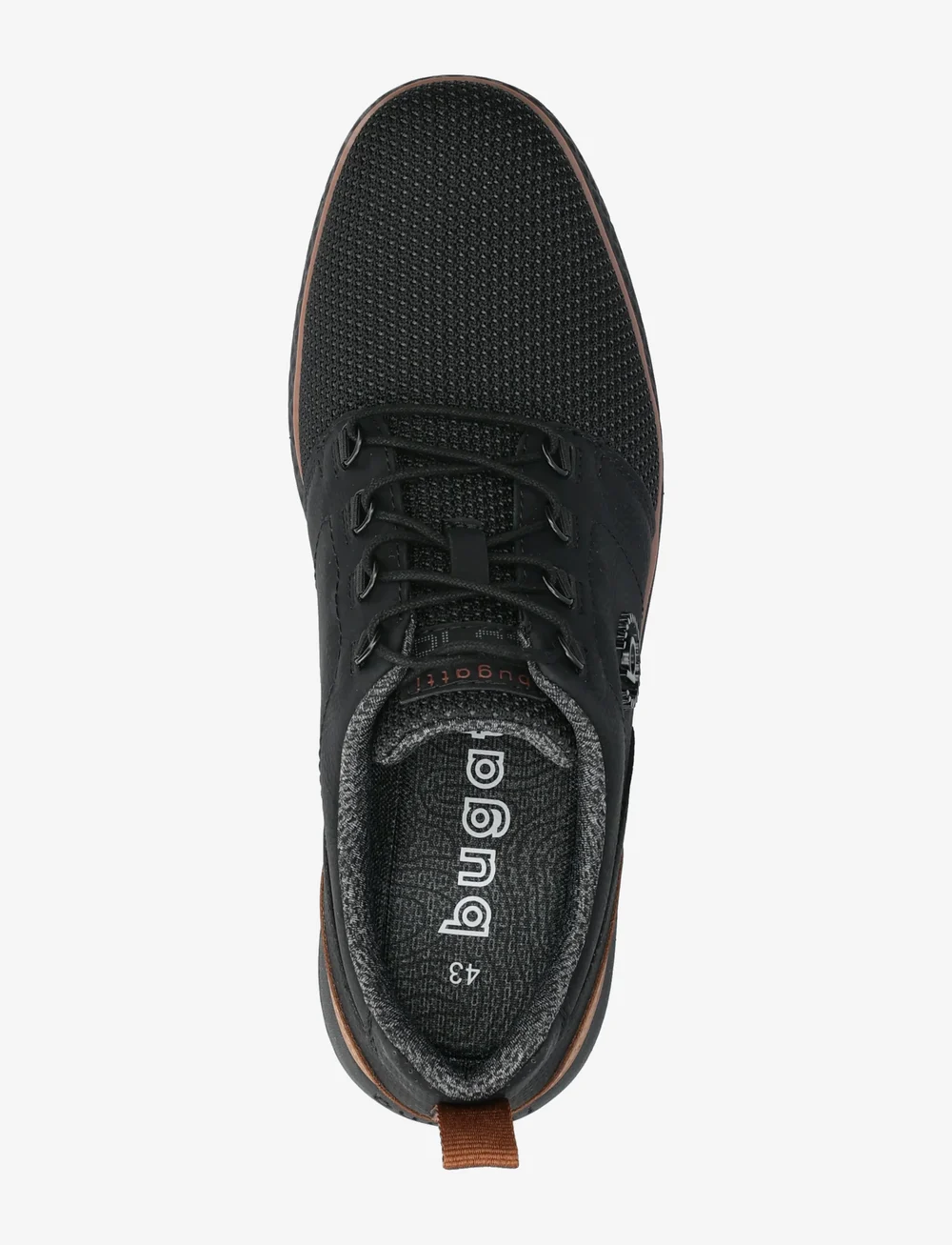 Bugatti - 96900 - lave sneakers - schwarz - 3