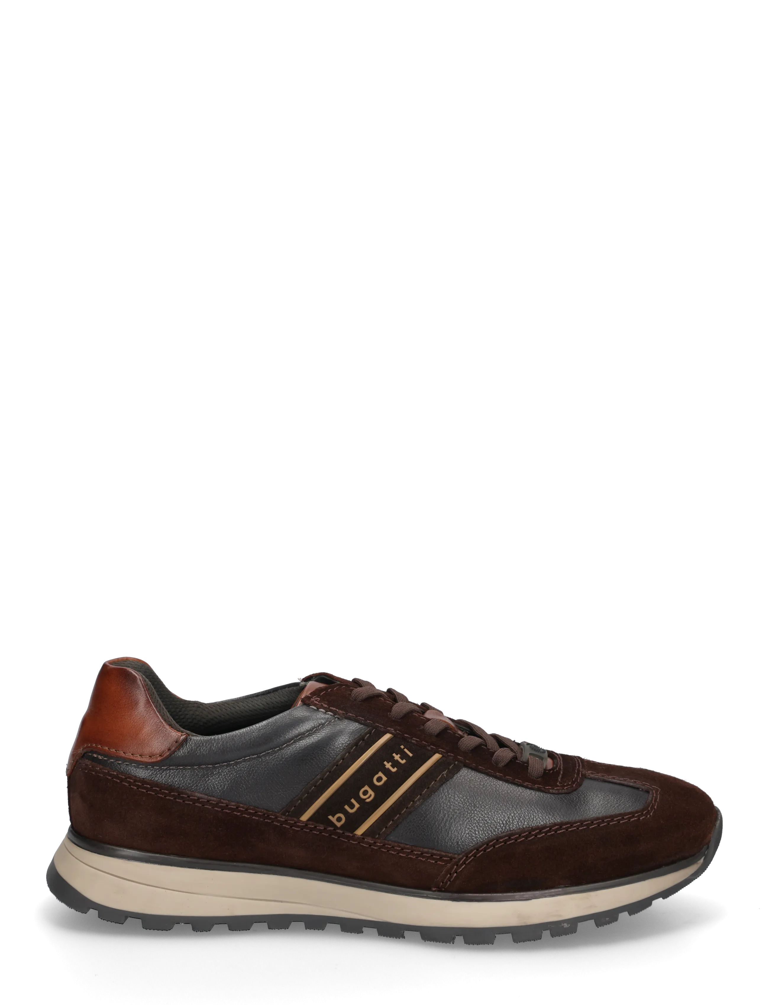 Bugatti - 15921 - sneakers - dark brown/dark grey - 2
