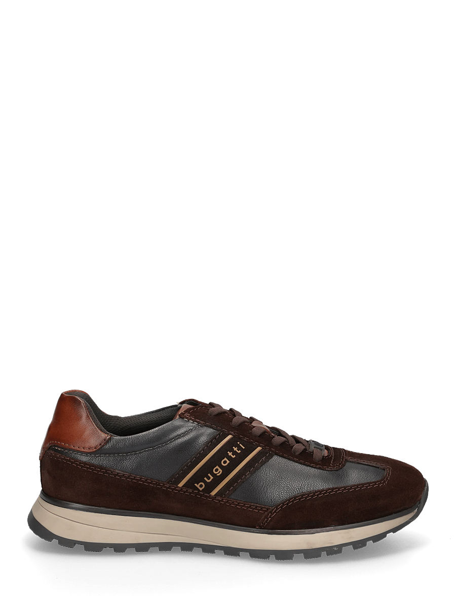 Bugatti - 15921 - sneakers - dark brown/dark grey - 2