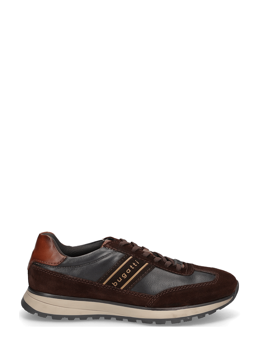 Bugatti - 15921 - sneakers - dark brown/dark grey - 2