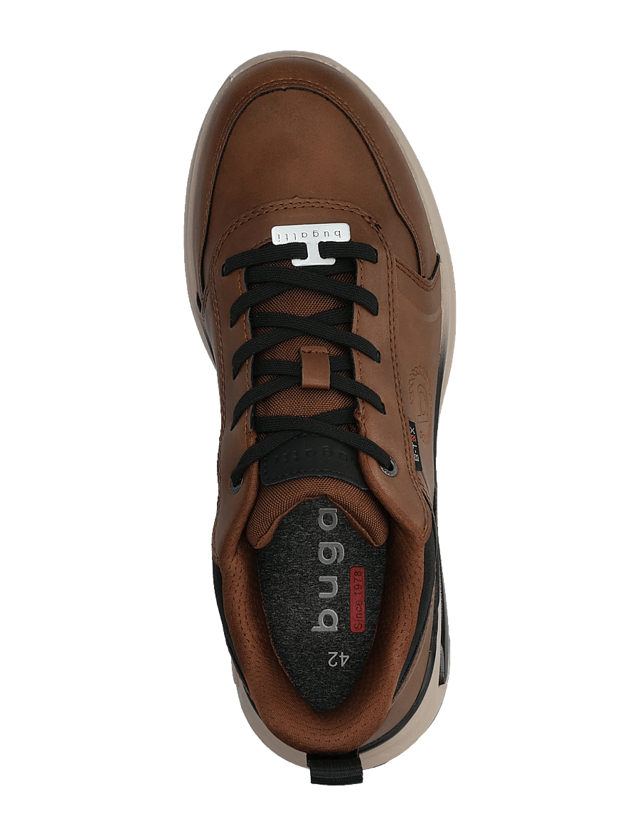 Bugatti - 6917 v1 - sneakers - cognac/black - 3