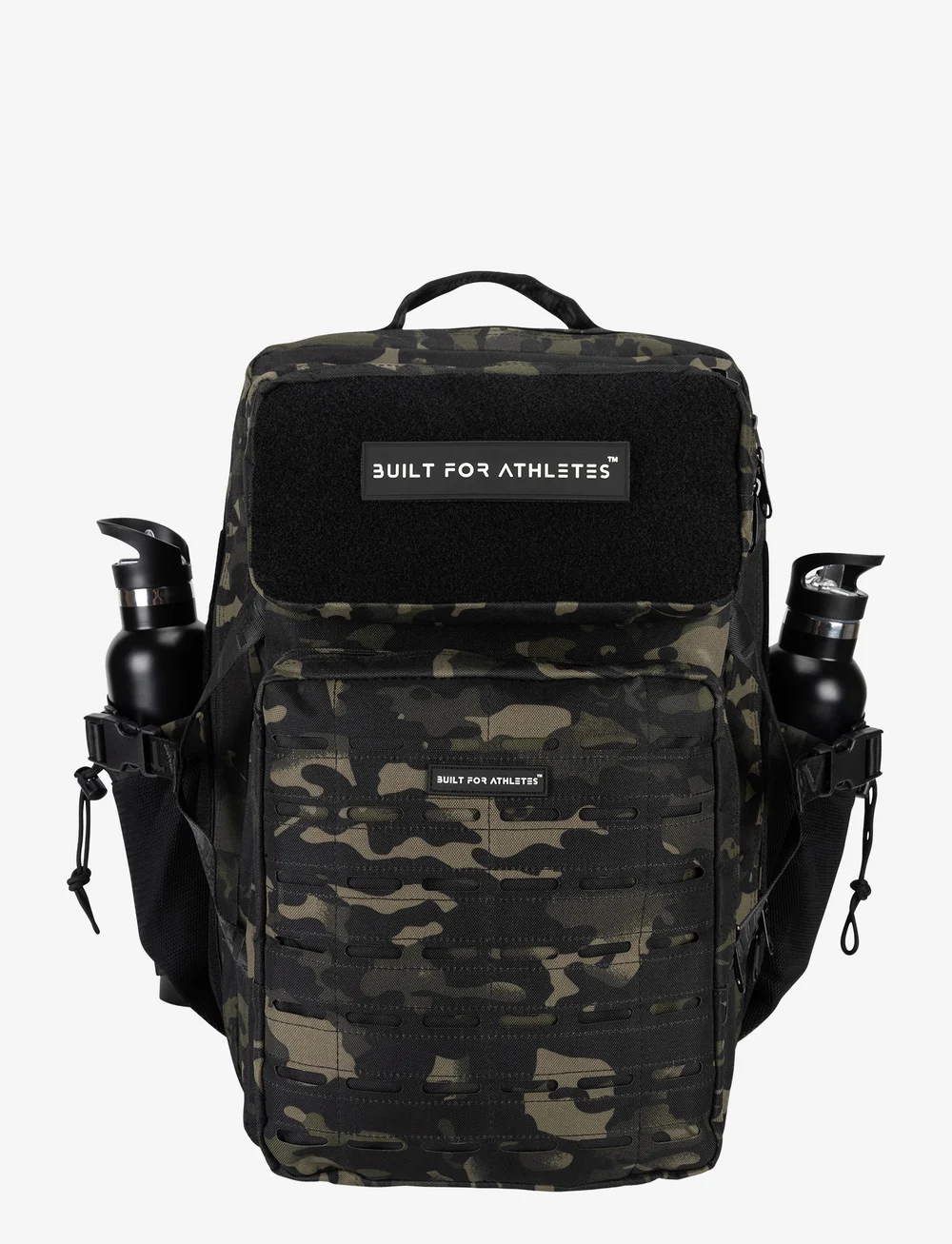 Built For Athletes - Large Black Camo 45L Hero 3.0 Backpack - sporttaschen - black camo - 1