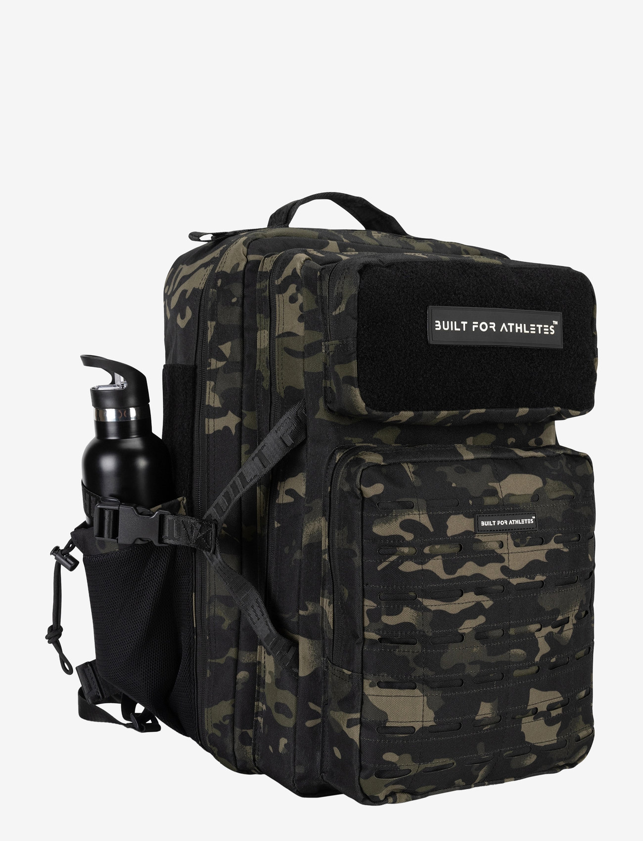 Built For Athletes - Large Black Camo 45L Hero 3.0 Backpack - black camo - 2