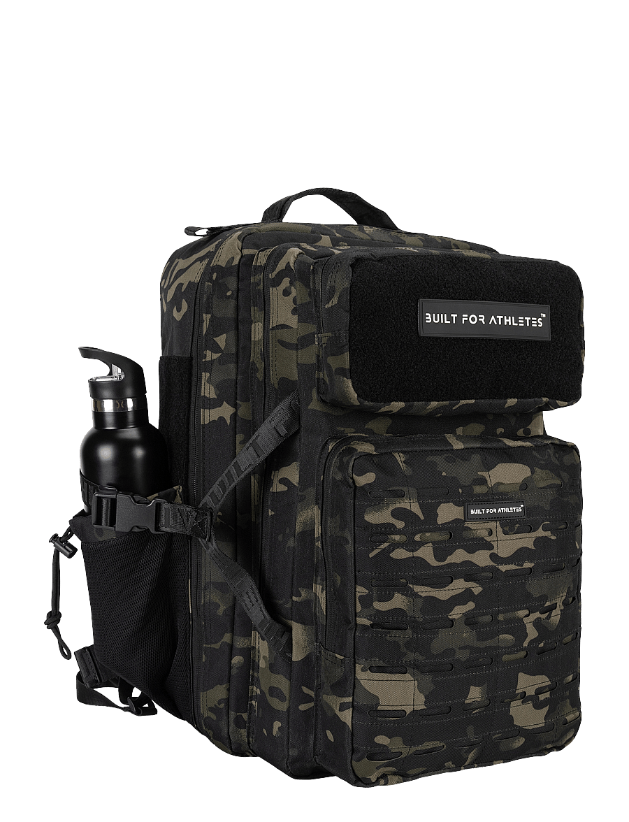 Built For Athletes - Large Black Camo 45L Hero 3.0 Backpack - black camo - 2