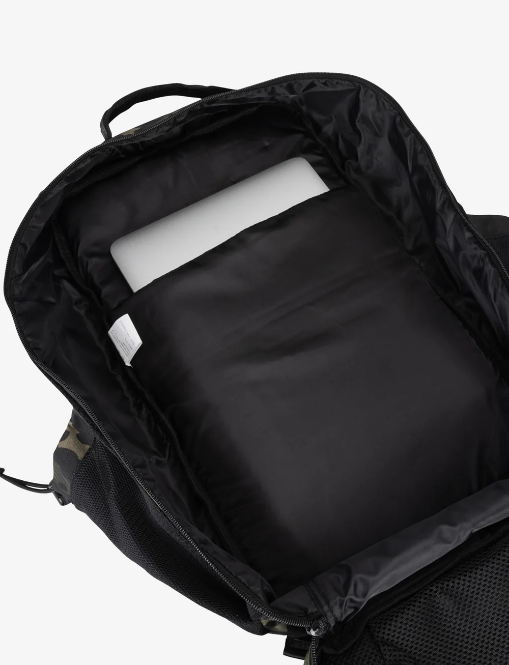 Built For Athletes - Large Black Camo 45L Hero 3.0 Backpack - sporttaschen - black camo - 4