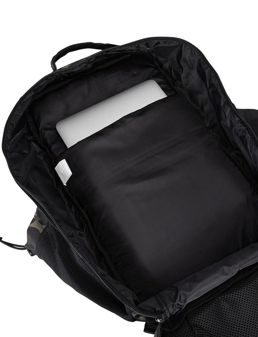 Built For Athletes - Large Black Camo 45L Hero 3.0 Backpack - black camo - 4