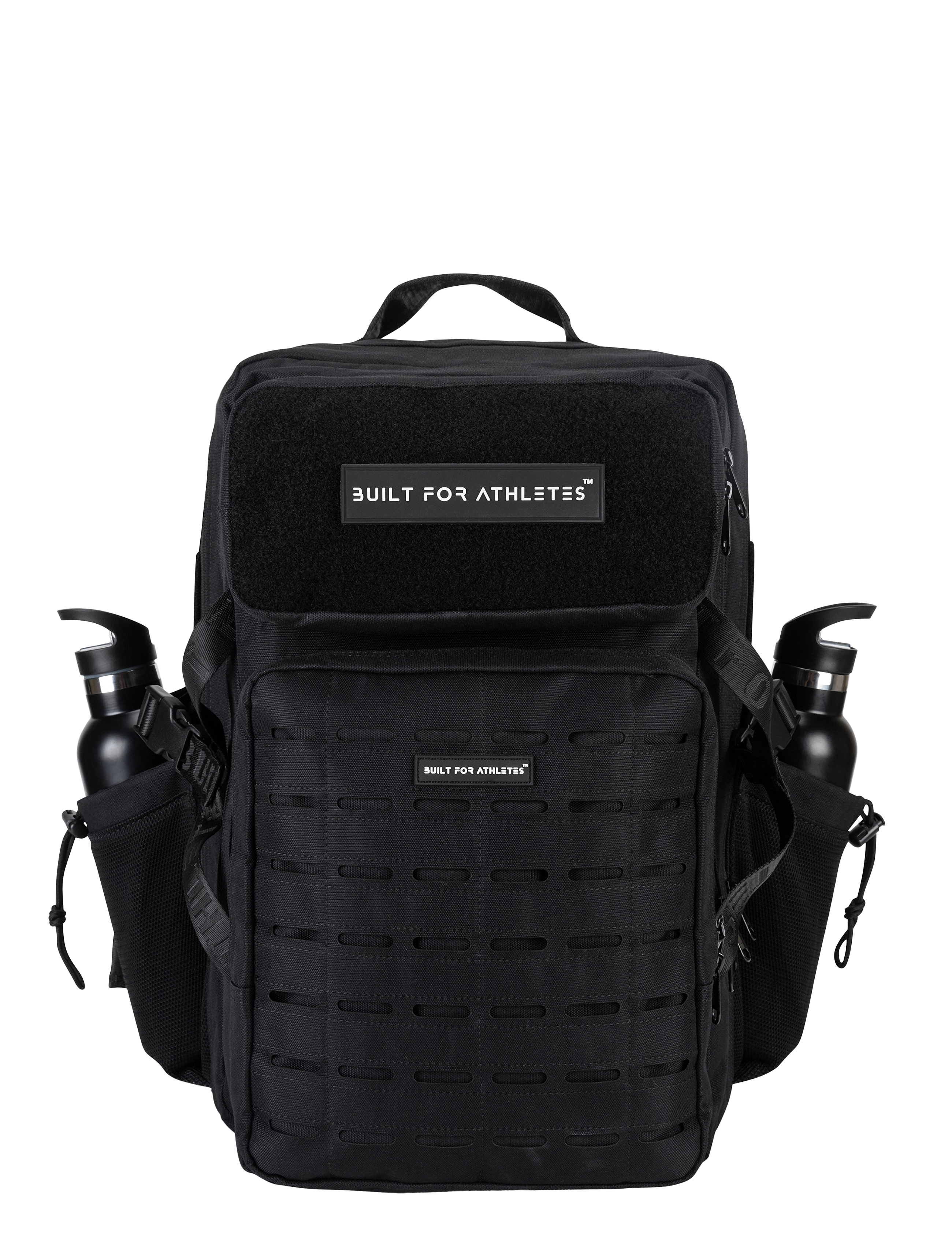 Built For Athletes - Large Black Gym Backpack - black - 1