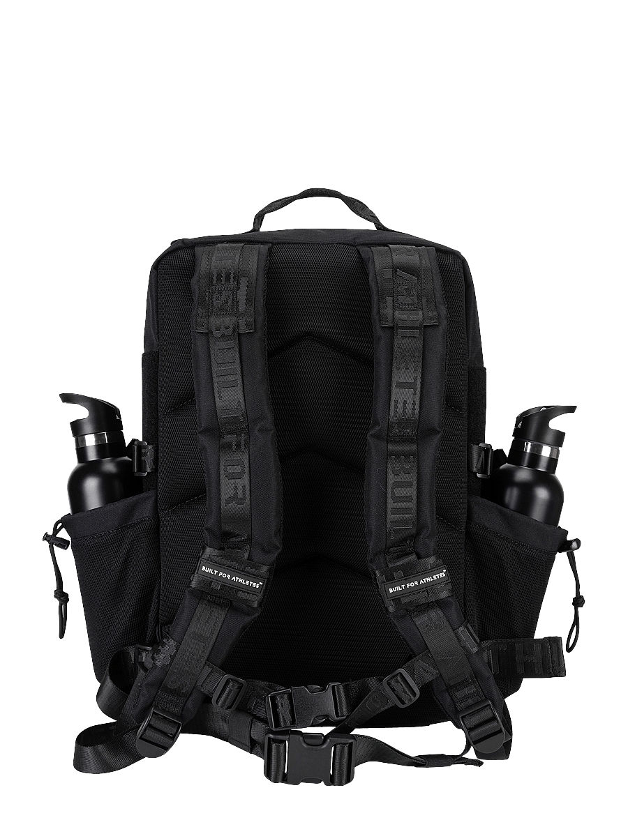 Built For Athletes - Large Black Gym Backpack - black - 3