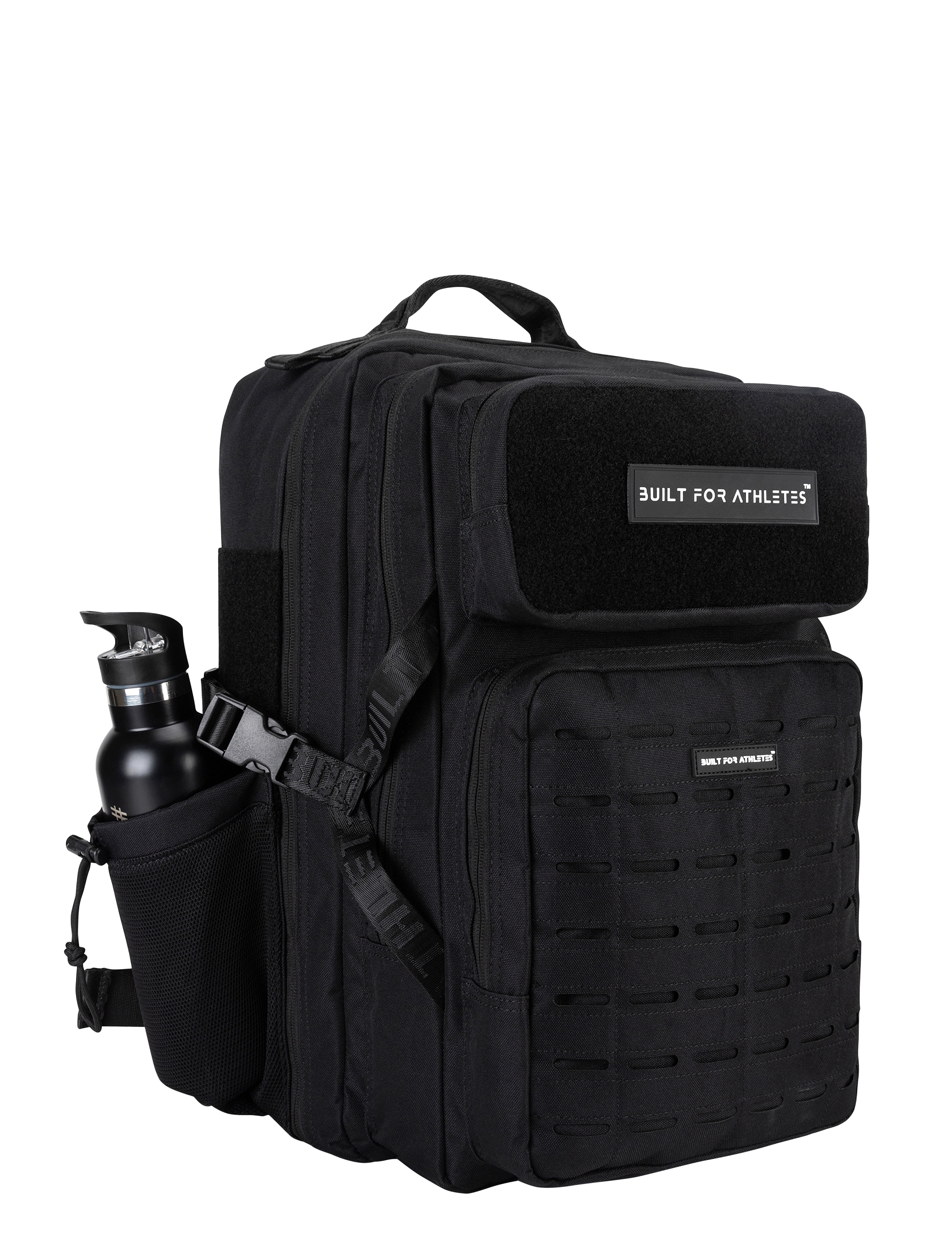 Built For Athletes - Large Black Gym Backpack - black - 4