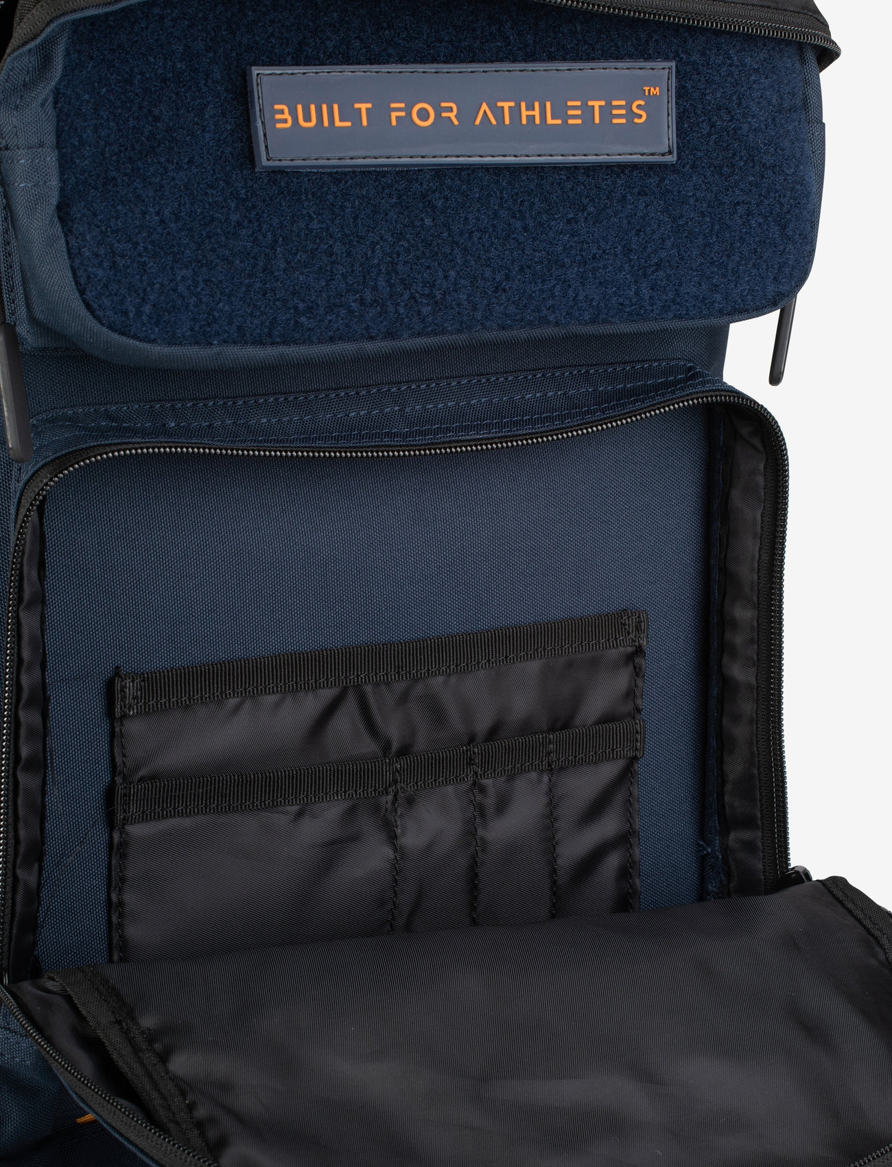 Built For Athletes Large Navy & Orange Gym Backpack