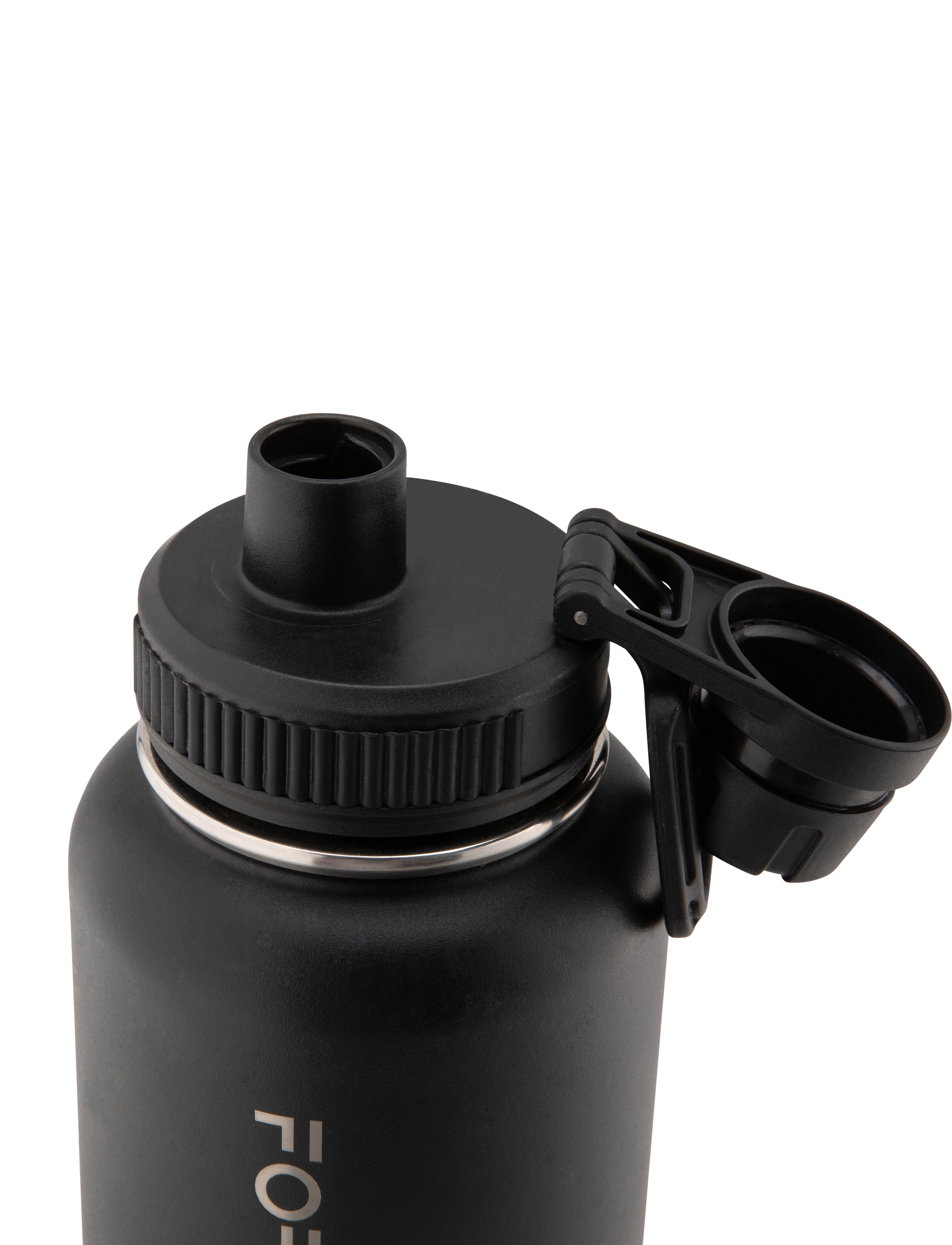 Built For Athletes - Flow 1L Sports Bottle Black - black - 1