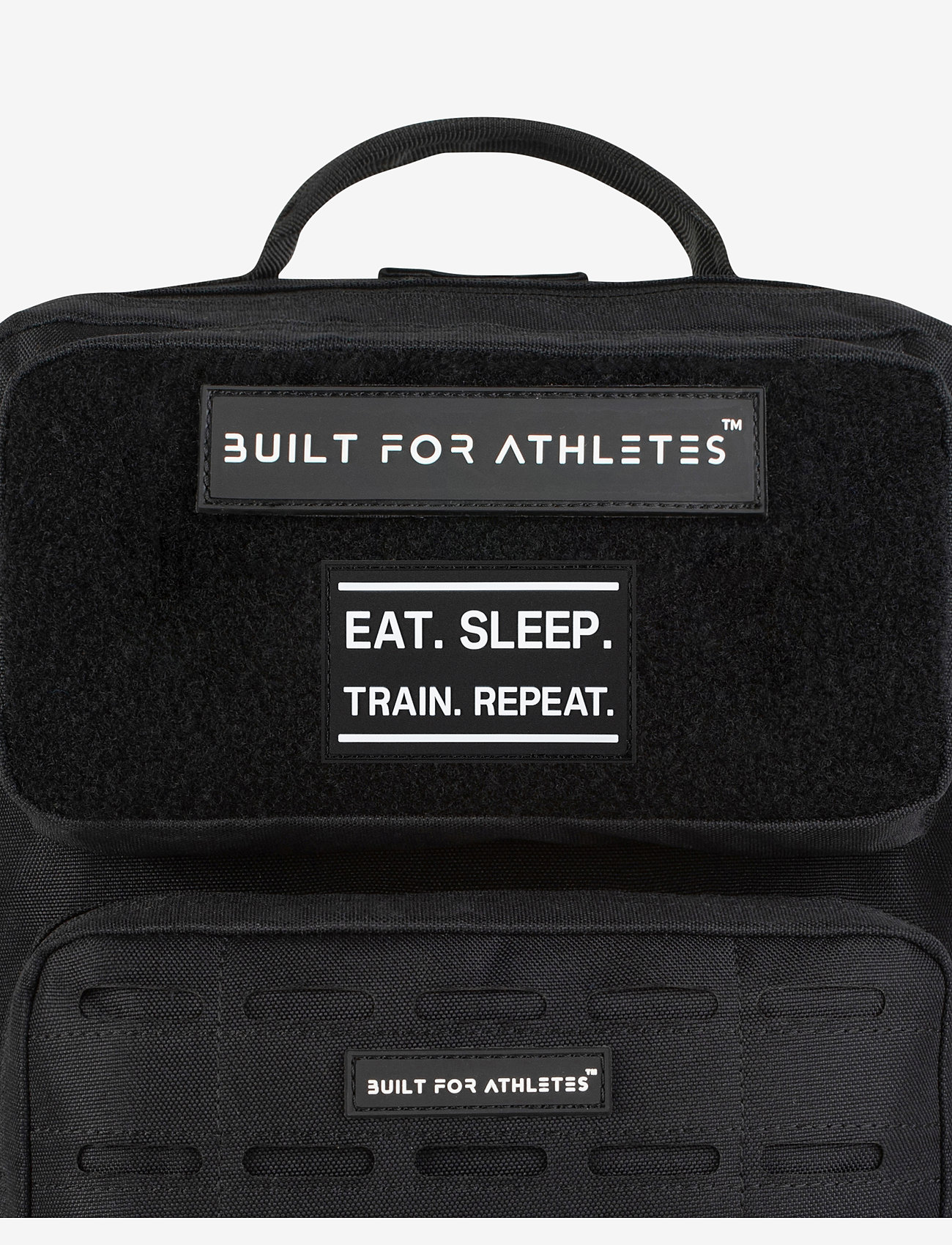 Built For Athletes - Eat Sleep Train Repeat Patch - geschenke unter chf 30 - black - 0