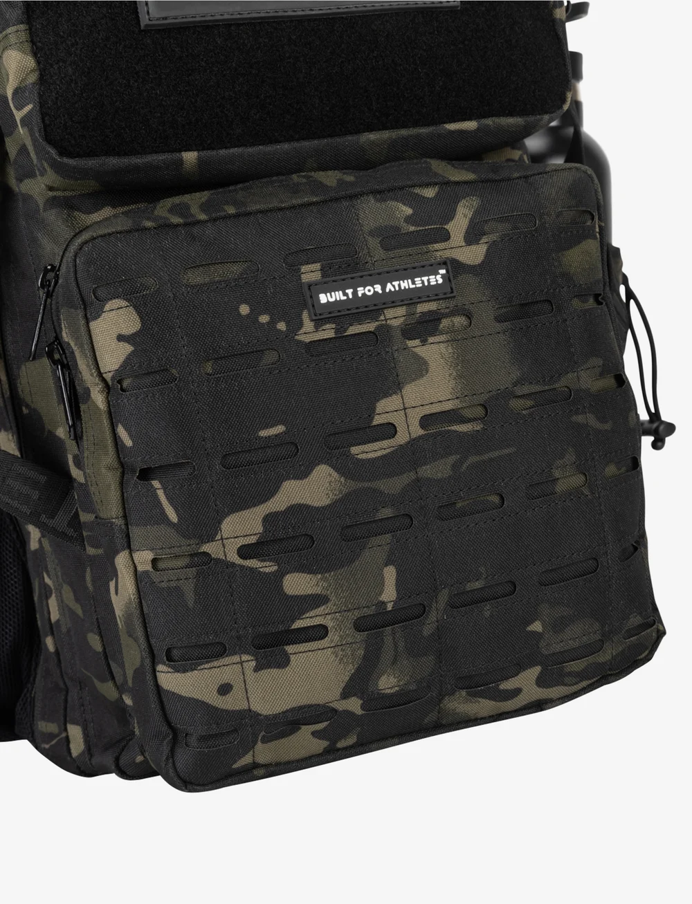Built For Athletes - Medium Black Camo Gym Backpack - sporttaschen - black camo - 2
